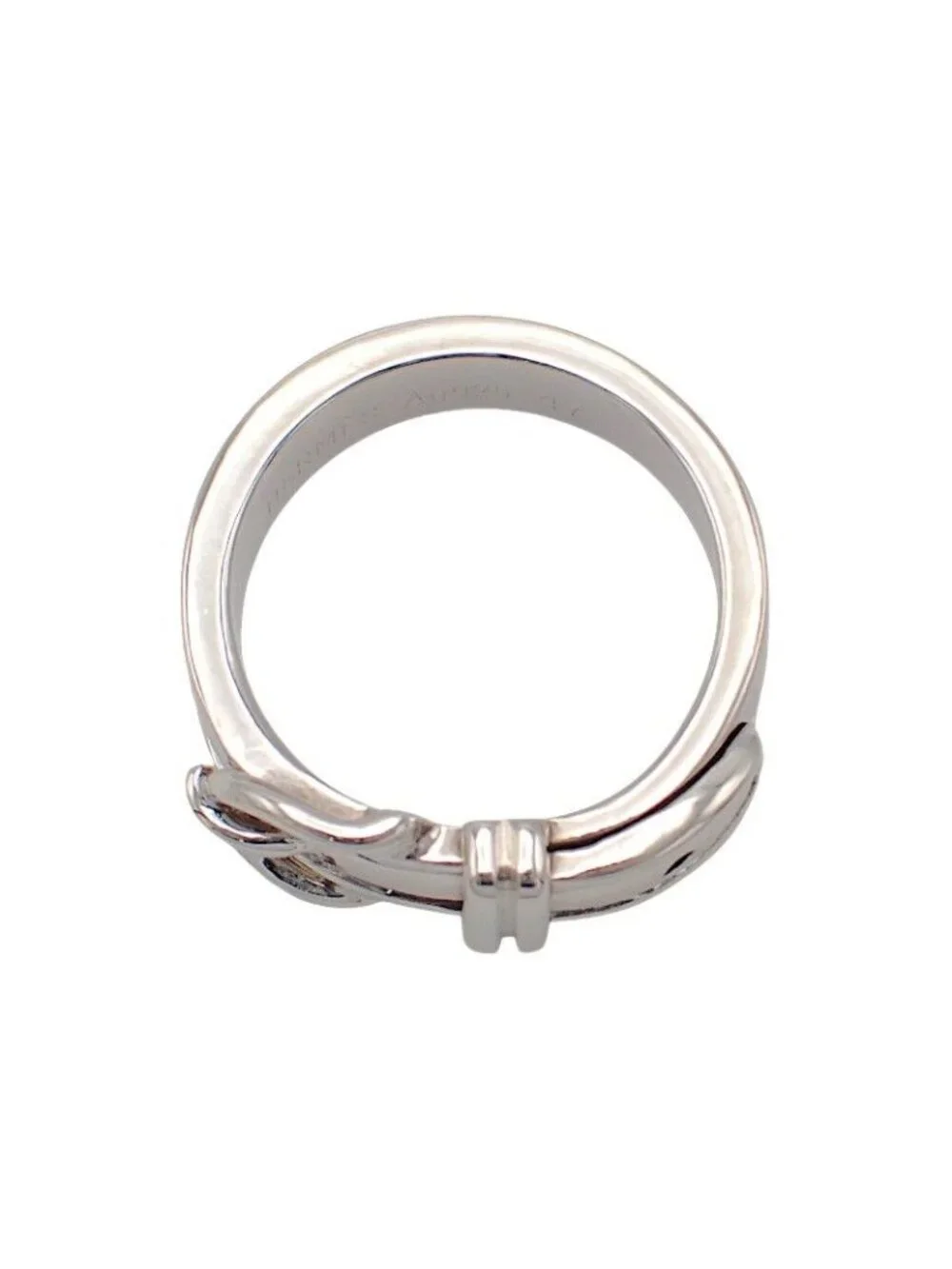 Hermes Ceinture Belt Ring 925 Sterling Silver
